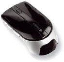 Schwarz-silberne Cherry-Maus NOVEX Wireless Optical